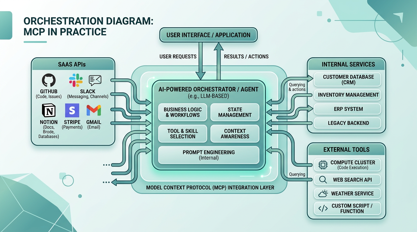 MCP in Practice: From APIs to Agent Orchestration